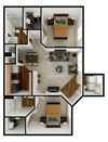 Two Bed Two Bath